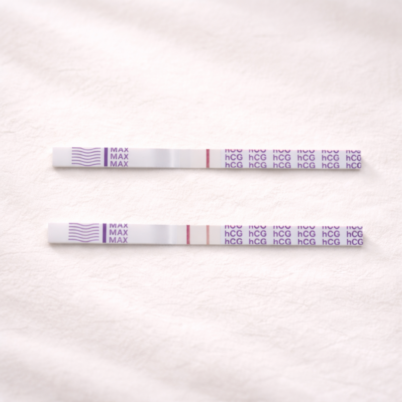 Schwangerschaftstest Teststreifen freistehend