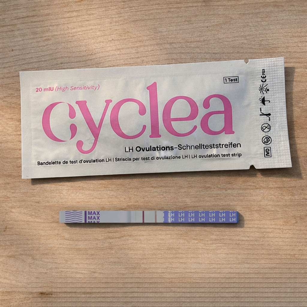 Ovulationstest LH Teststreifen 20 mIU mit Verpackung von Cyclea