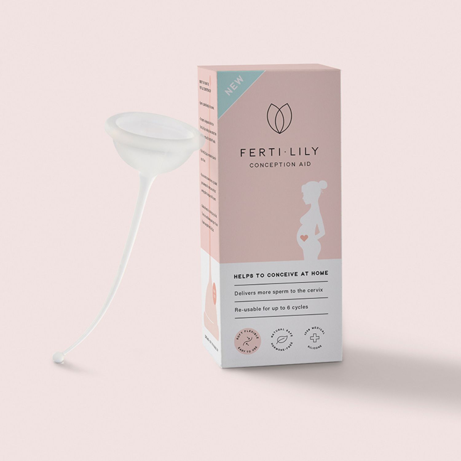 FERTI-LILY hormonfreie Empfängnishilfe Cup