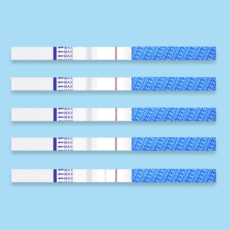 HCG-Schwangerschaftsteststreifen (10mIU)