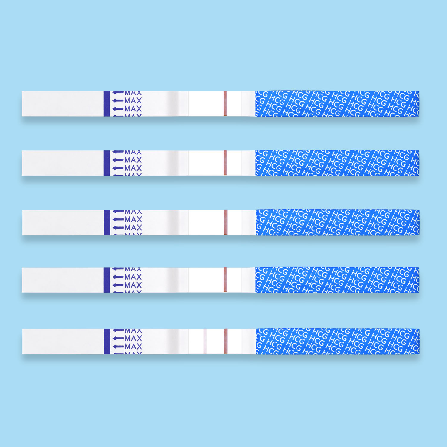 HCG-Schwangerschaftsteststreifen (10mIU)